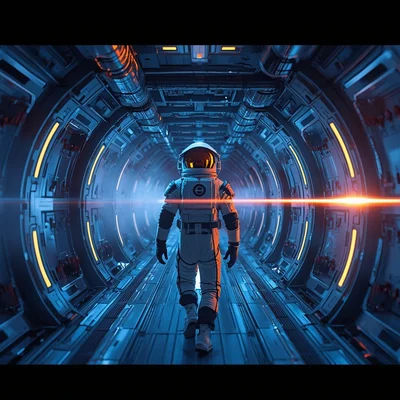 Leonardo Lucid Origin - Sci-Fi Corridor