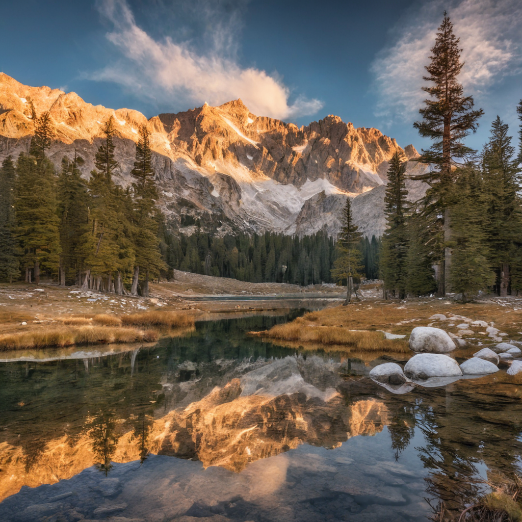 Juggernaut XL v8 - Mountain Lake Sunrise