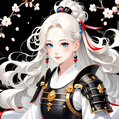 Stable Diffusion 3.5 Large Turbo - Anime Warrior