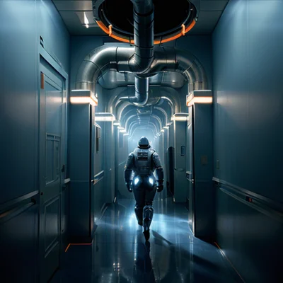 Epic Realism Natural Sin - Sci-Fi Corridor