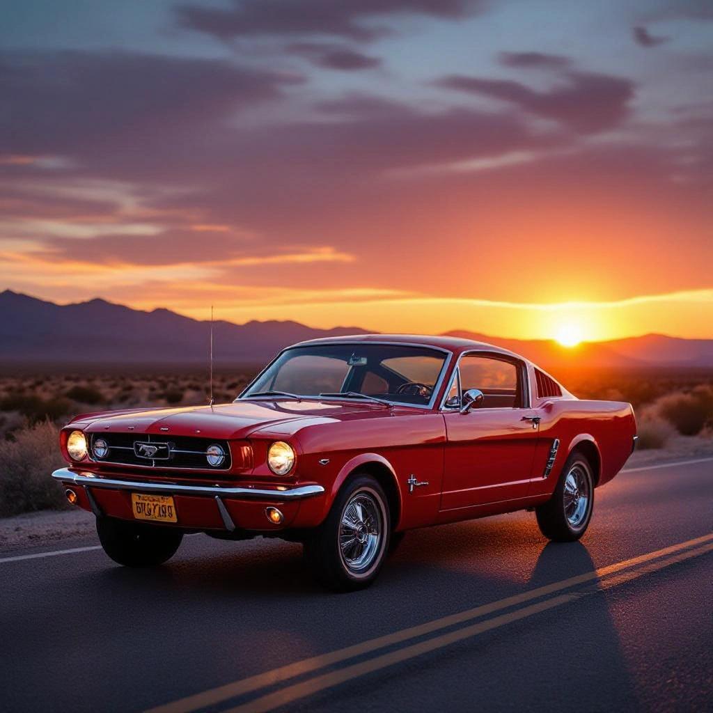 HiDream L1 Dev - Vintage Car