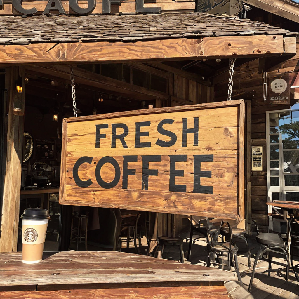 Husly Realism XL v2 - Coffee Shop Sign