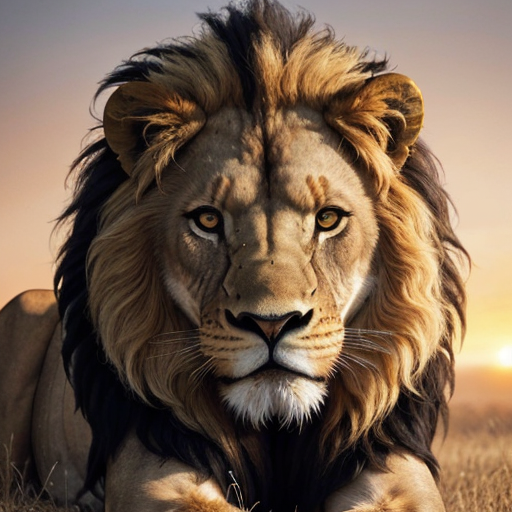 DreamShaper 8 - Majestic Lion