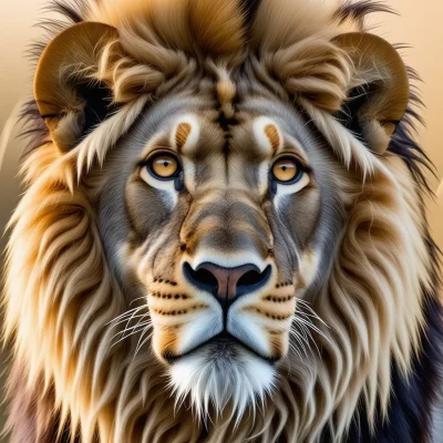 Stable Diffusion 3.5 Large Turbo - Majestic Lion