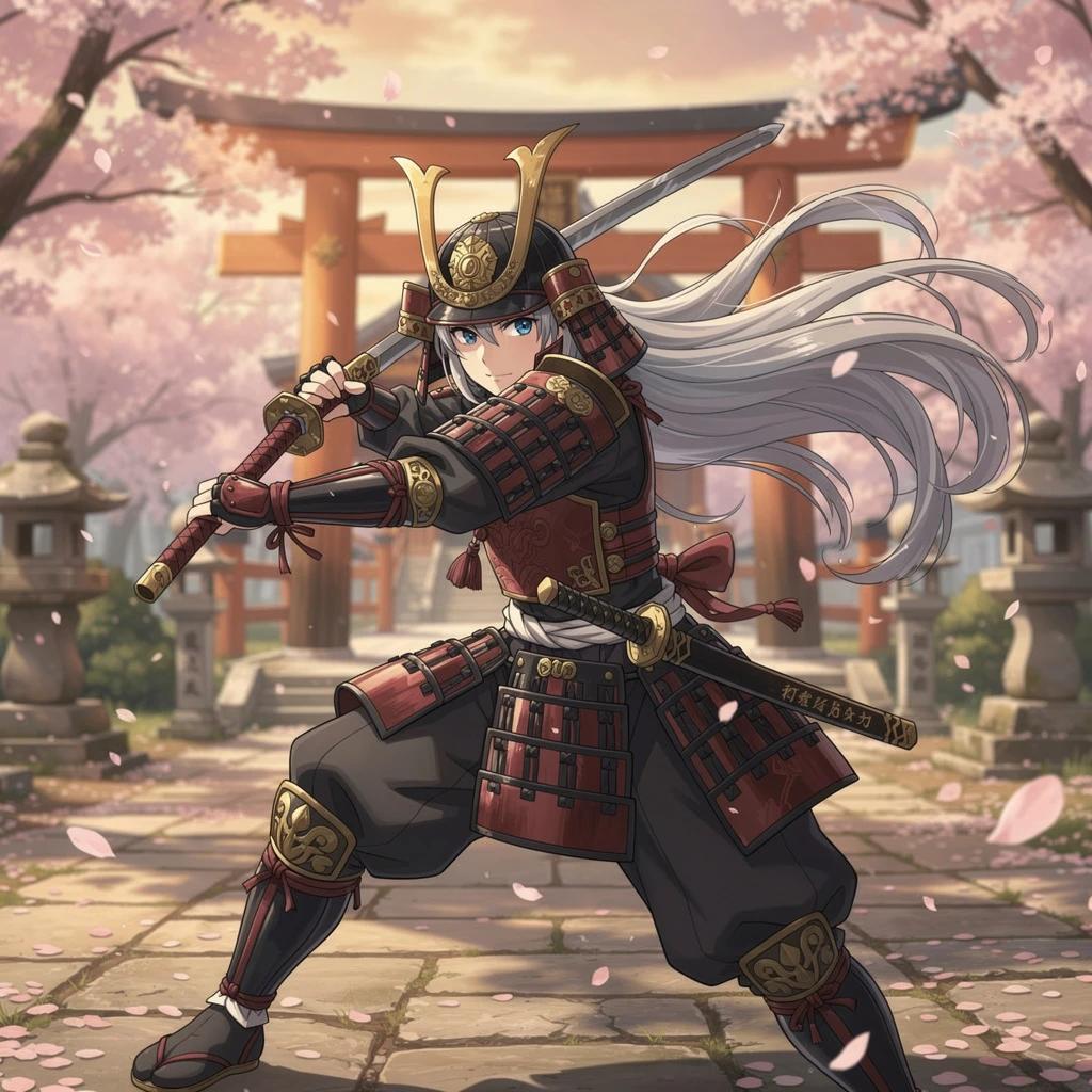 FLUX 2 Pro - Anime Warrior