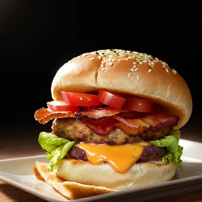 MajicMix Realistic v7 - Gourmet Burger