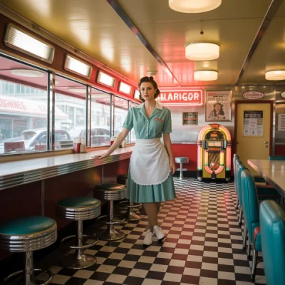 Ideogram v3 - Retro Diner