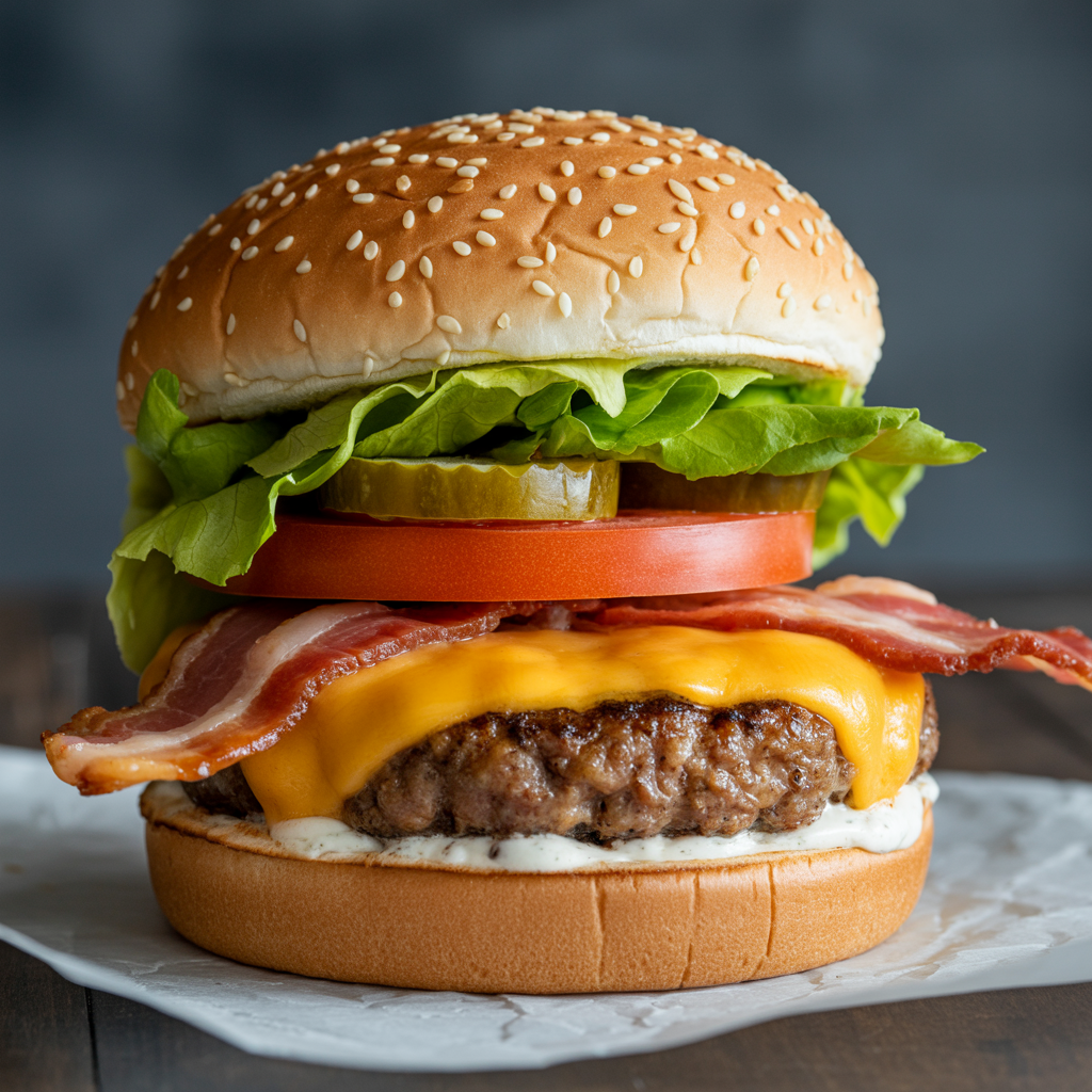 Ideogram v3 - Gourmet Burger