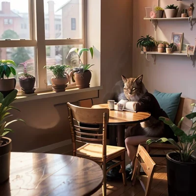 Epic Realism Natural Sin - Cozy Anime Cafe