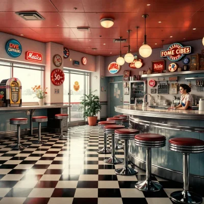 FLUX 1.1 Pro - Retro Diner