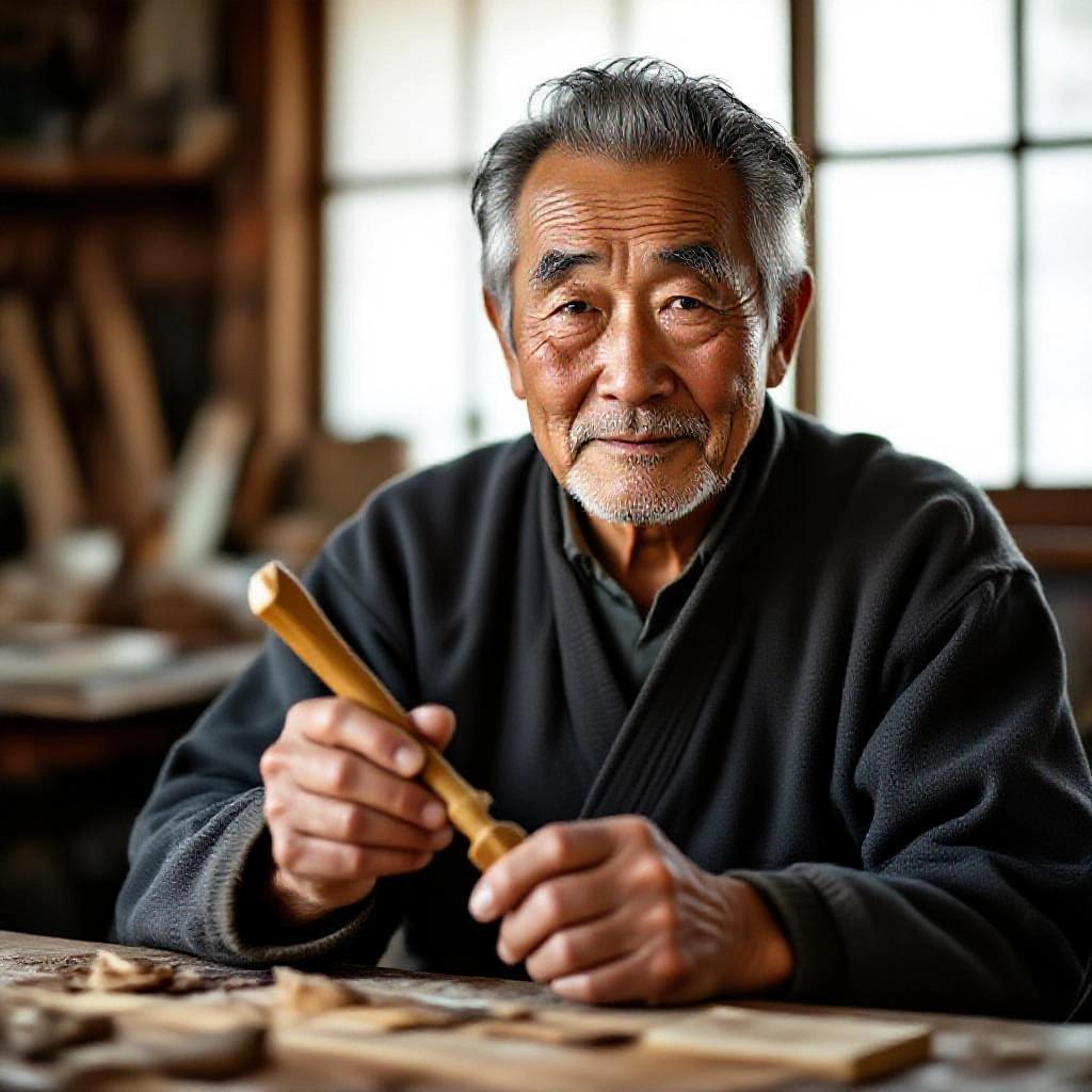 HiDream L1 Fast - Elderly Craftsman