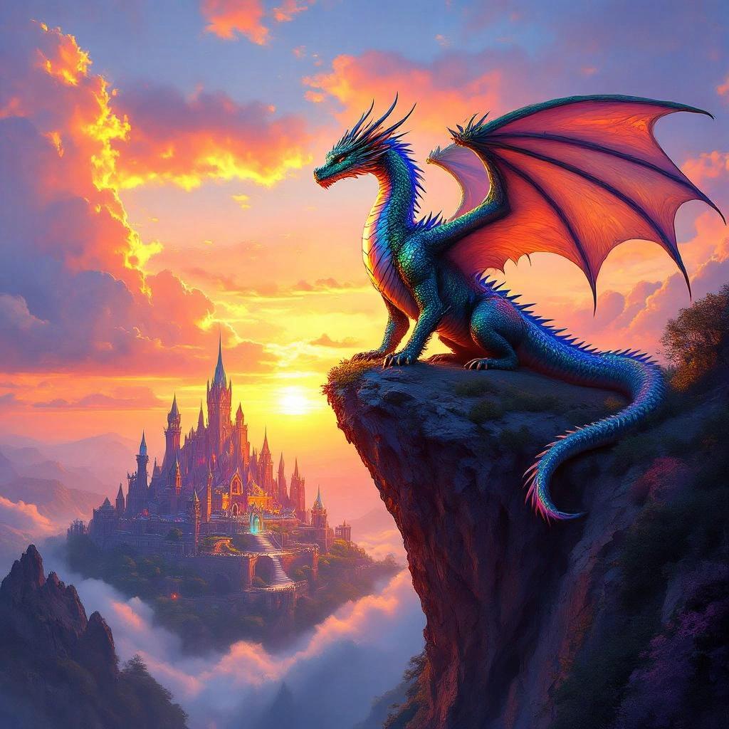 HiDream L1 Full - Fantasy Dragon