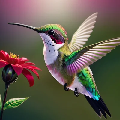 DreamShaper 8 - Hummingbird