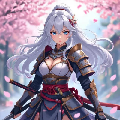 HiDream L1 Fast - Anime Warrior