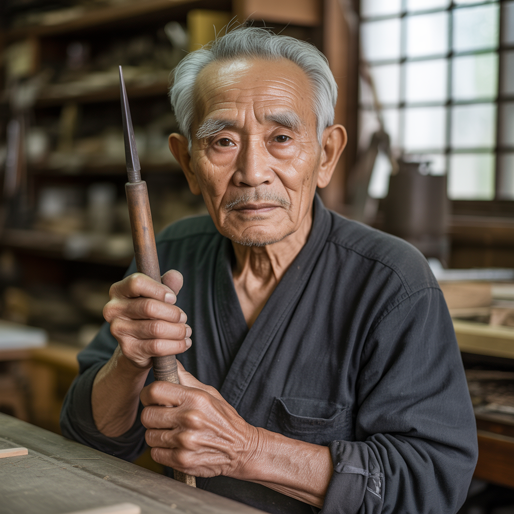 Ideogram v3 Turbo - Elderly Craftsman