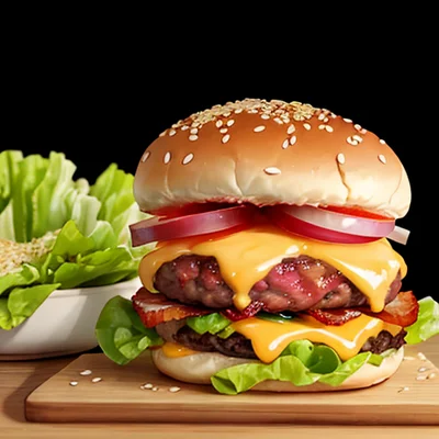 RealCartoon3D v18 - Gourmet Burger