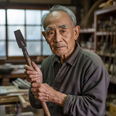 Ideogram v3 - Elderly Craftsman