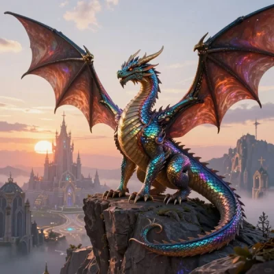 Z-Image Turbo - Fantasy Dragon