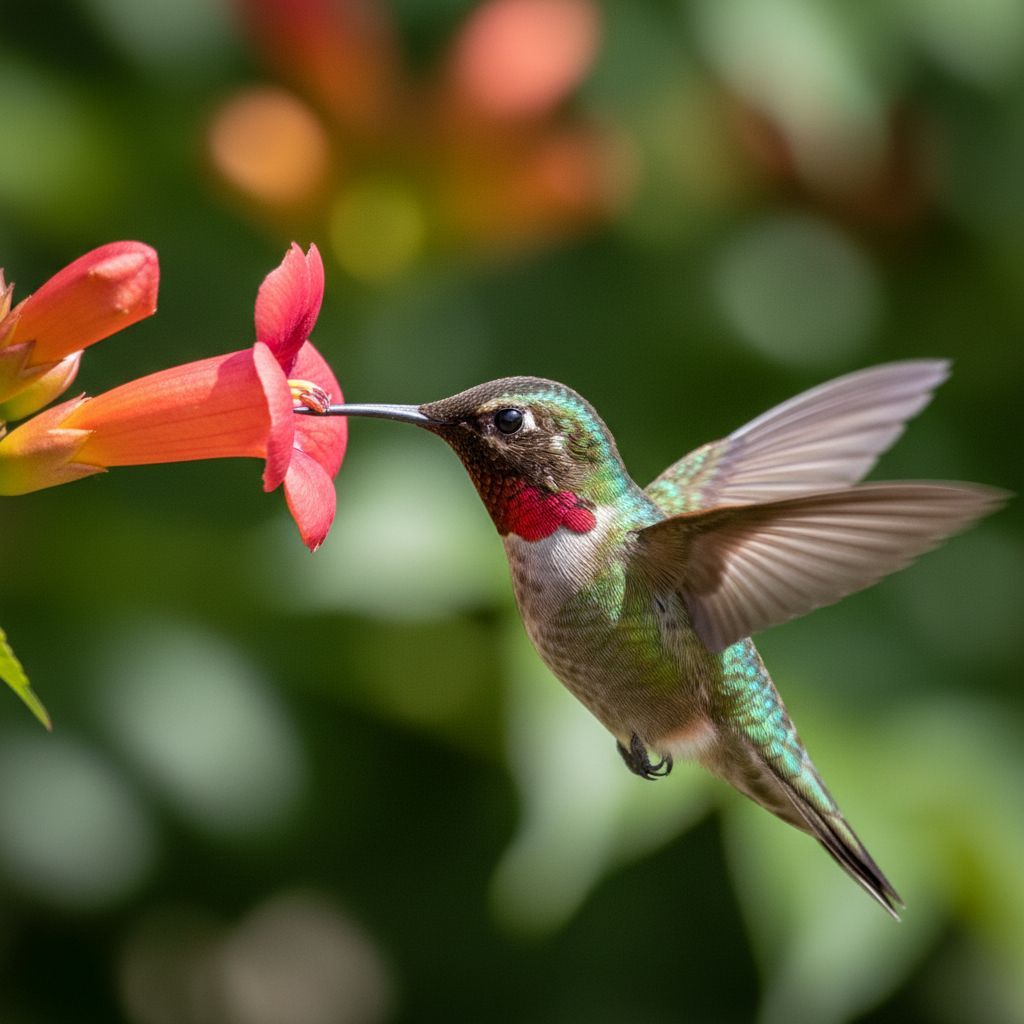 Nano Banana - Hummingbird