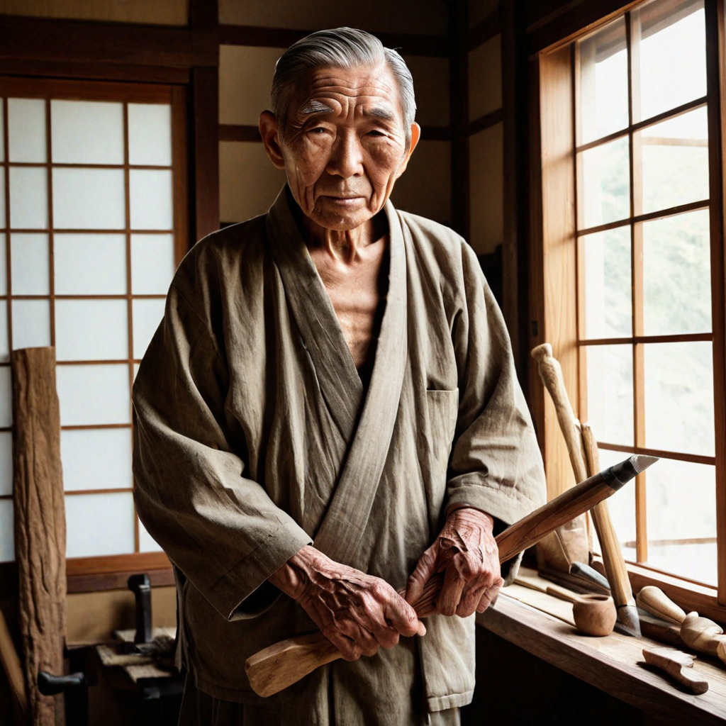 Husly Realism XL v2 - Elderly Craftsman