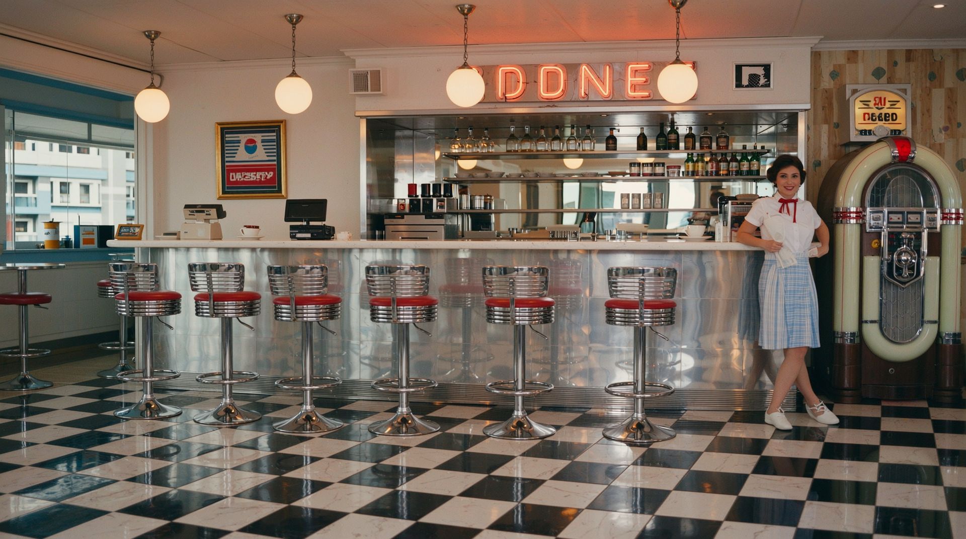 Wan 2.2 Image - Retro Diner