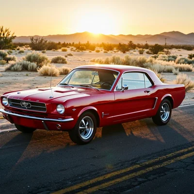 Wan 2.2 Image - Vintage Car