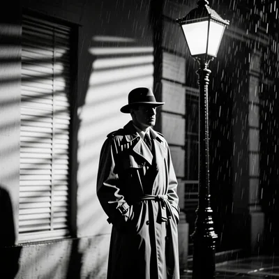 Qwen Image - Noir Detective