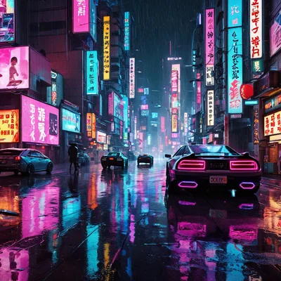 Husly Realism XL v2 - Cyberpunk City