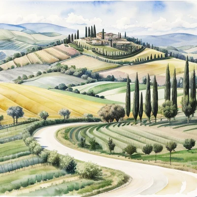 Absolute Reality v1.81 - Watercolor Landscape