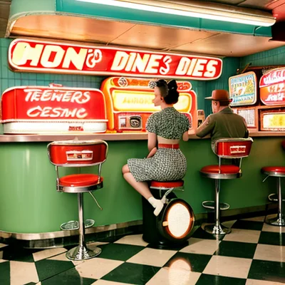 MajicMix Realistic v7 - Retro Diner