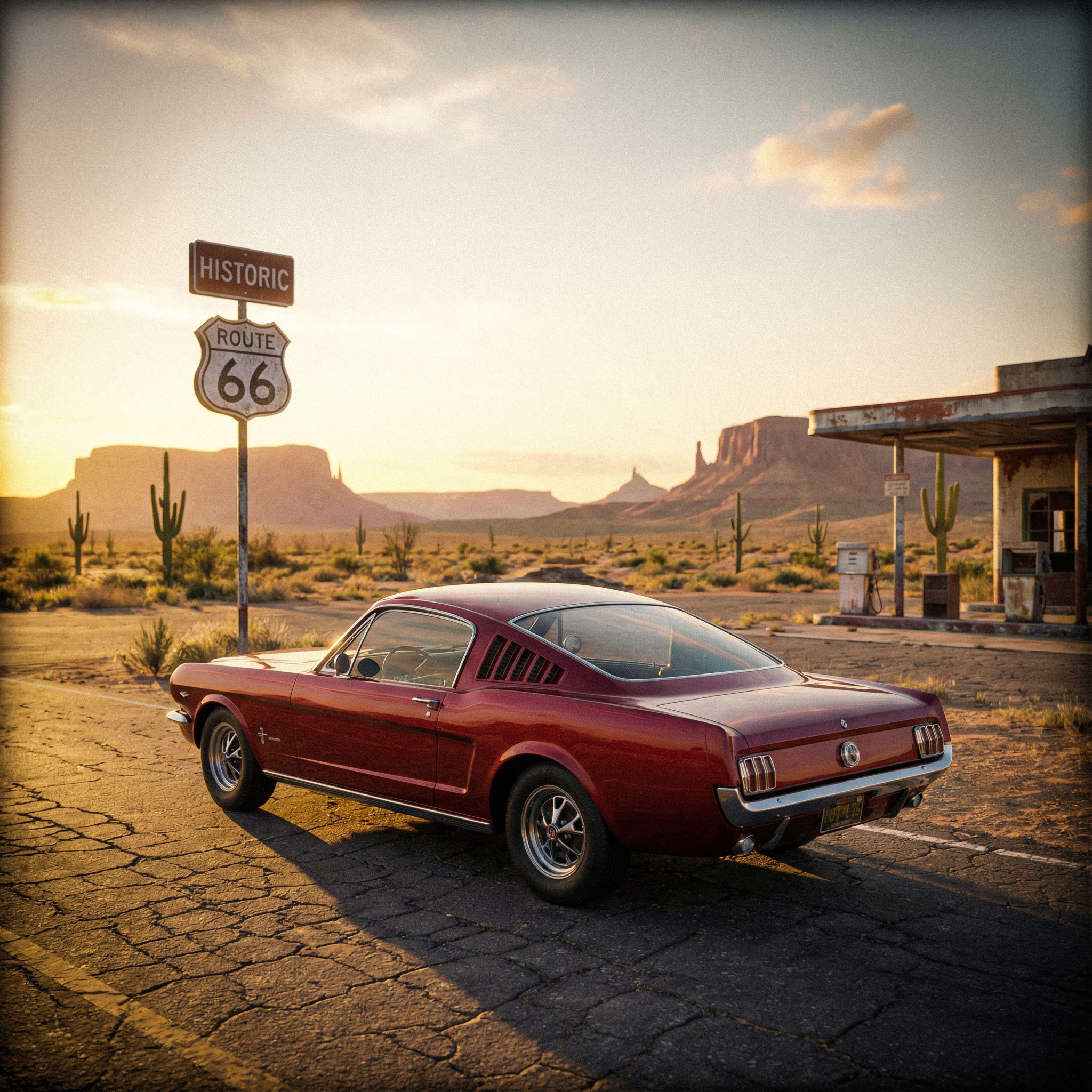 Nano Banana Pro - Vintage Car