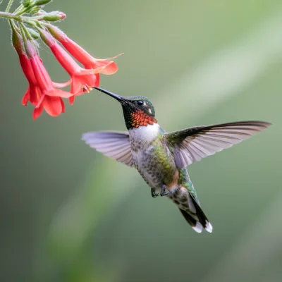 Ideogram v3 - Hummingbird