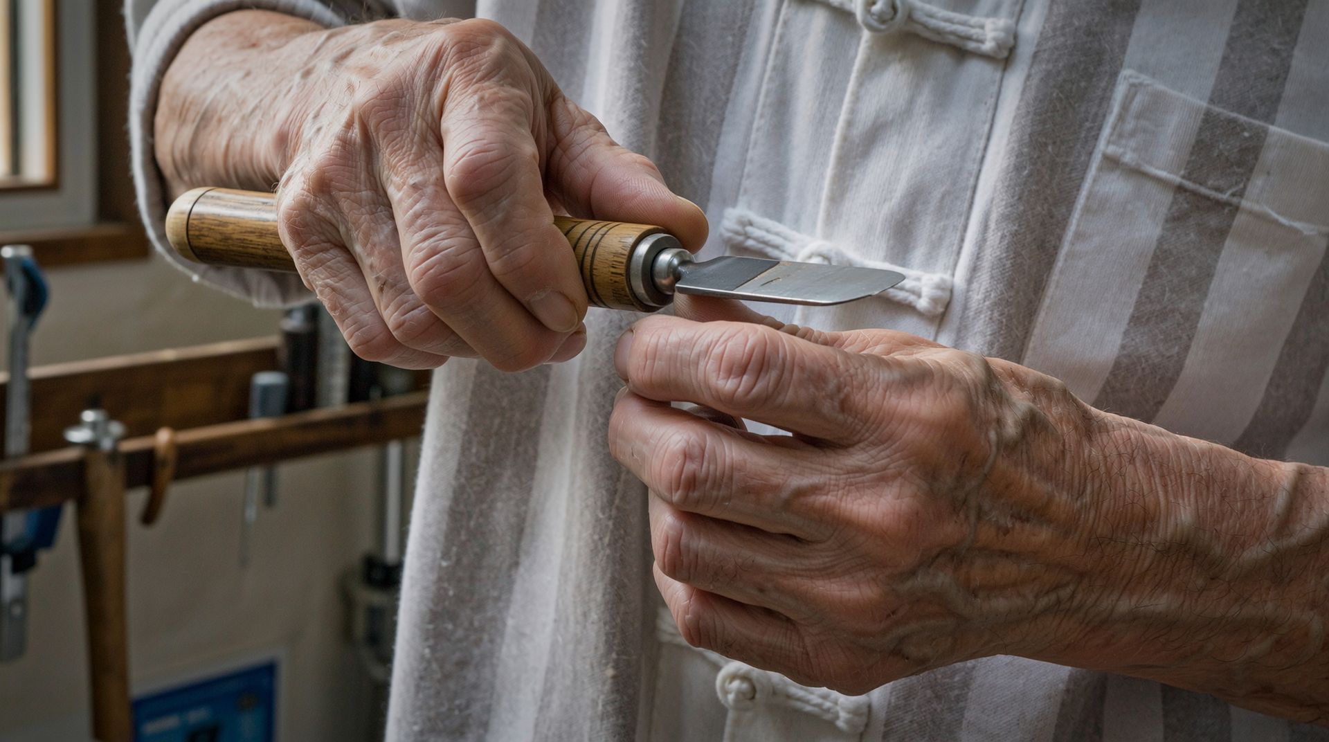 Wan 2.2 Image - Elderly Craftsman