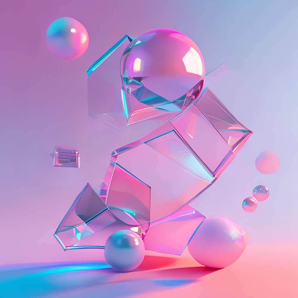 NVIDIA Sana Sprint - Abstract 3D Shapes