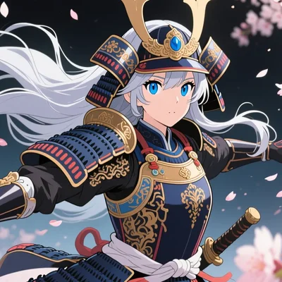 Qwen Image - Anime Warrior