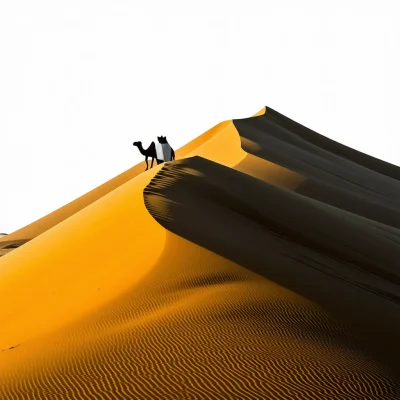 Stable Diffusion 3.5 Large Turbo - Desert Dunes