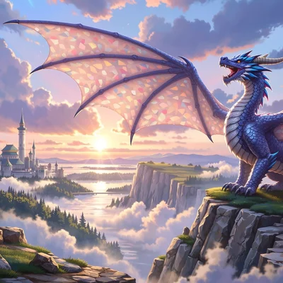 Wan 2.2 Image - Fantasy Dragon