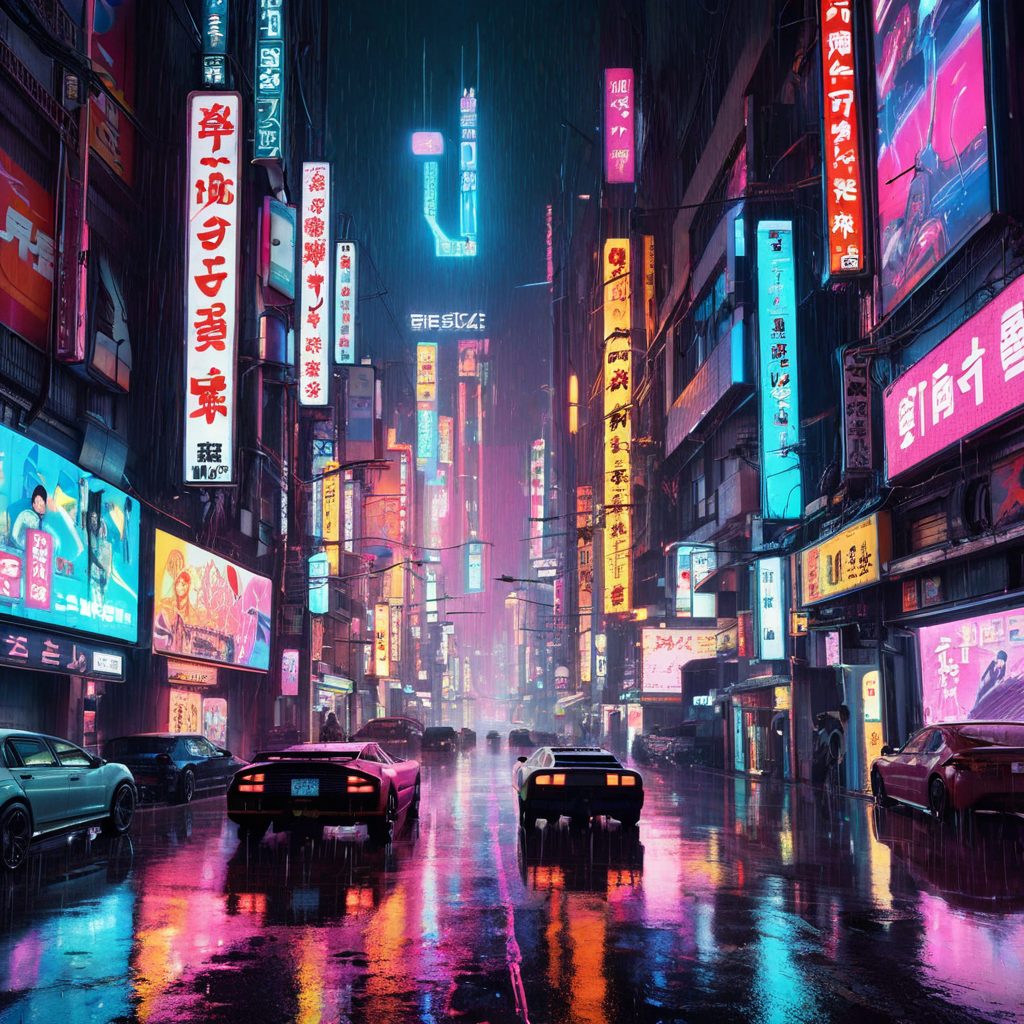 EpicRealism XL Crystal Clear - Cyberpunk City