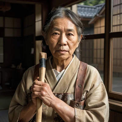 Epic Realism Natural Sin - Elderly Craftsman