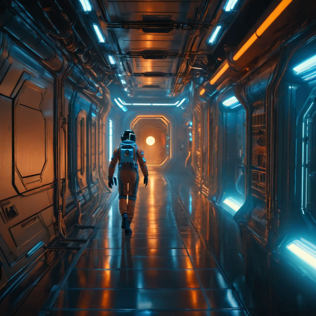 Juggernaut XL v9 - Sci-Fi Corridor