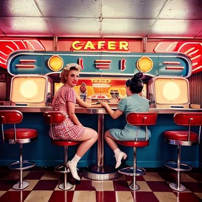 CyberRealistic v9.0 - Retro Diner