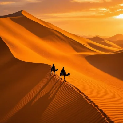 HiDream L1 Full - Desert Dunes