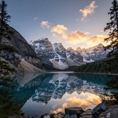 Z-Image Turbo - Mountain Lake Sunrise