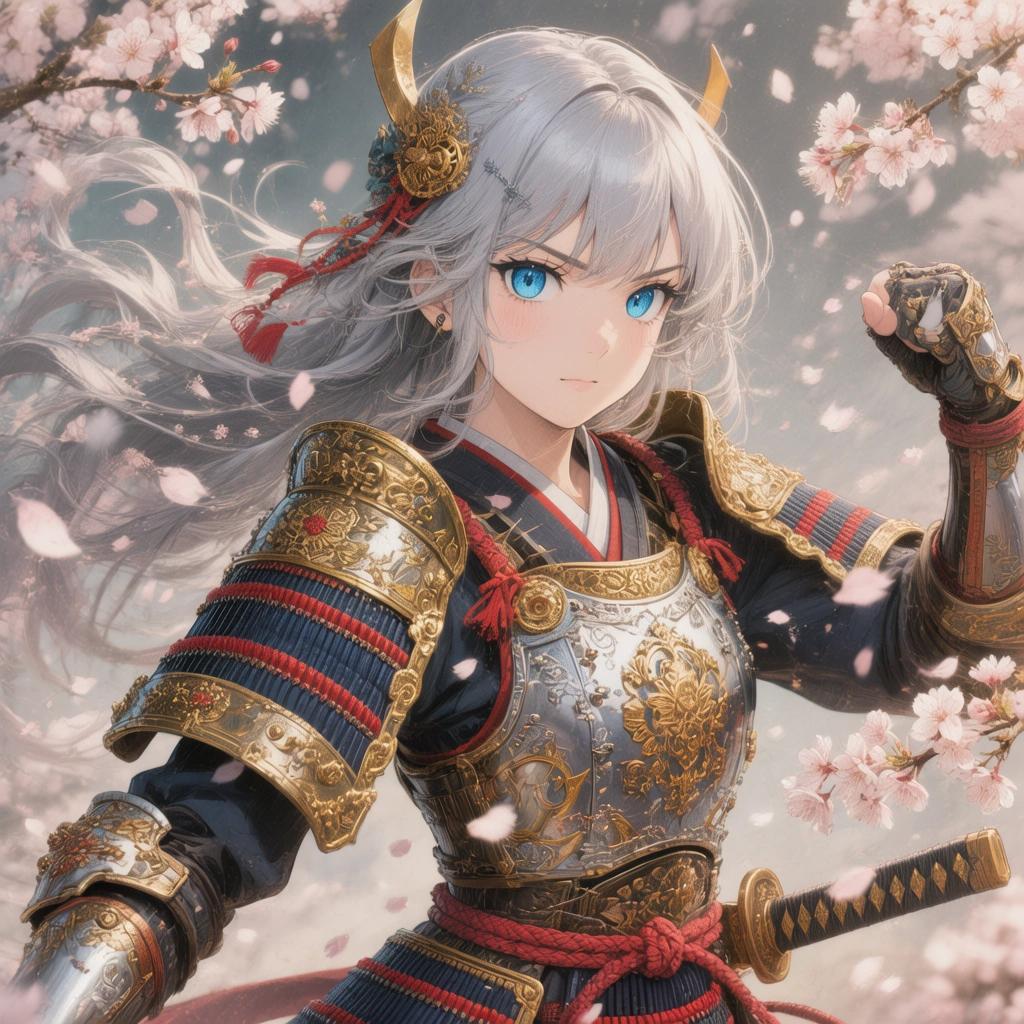 Hunyuan Image 3 - Anime Warrior