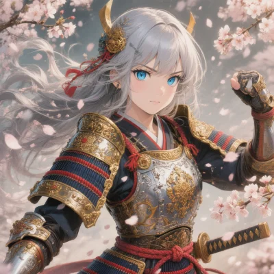 Hunyuan Image 3 - Anime Warrior