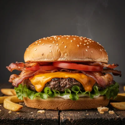 FLUX 2 Pro - Gourmet Burger