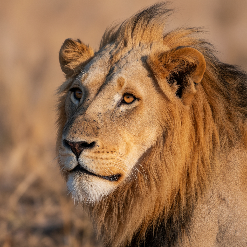 Ideogram v3 Turbo - Majestic Lion