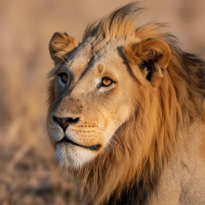 Ideogram v3 Turbo - Majestic Lion