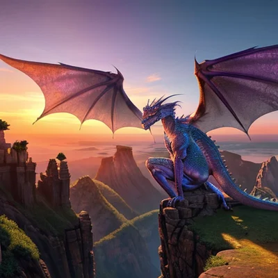 MajicMix Realistic v7 - Fantasy Dragon