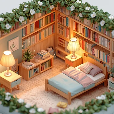 Leonardo Lucid Origin - Isometric Room